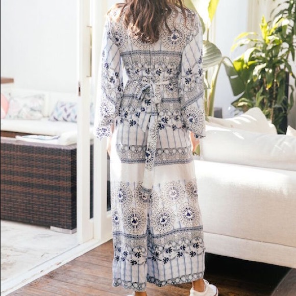 WILD ROMANCE HUSKY PRINT JUMPSUIT JAASE BOUTIQUE - Picture 4 of 8